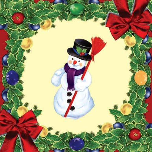 Julvaxduk, vaxduk med gamla julmotiv