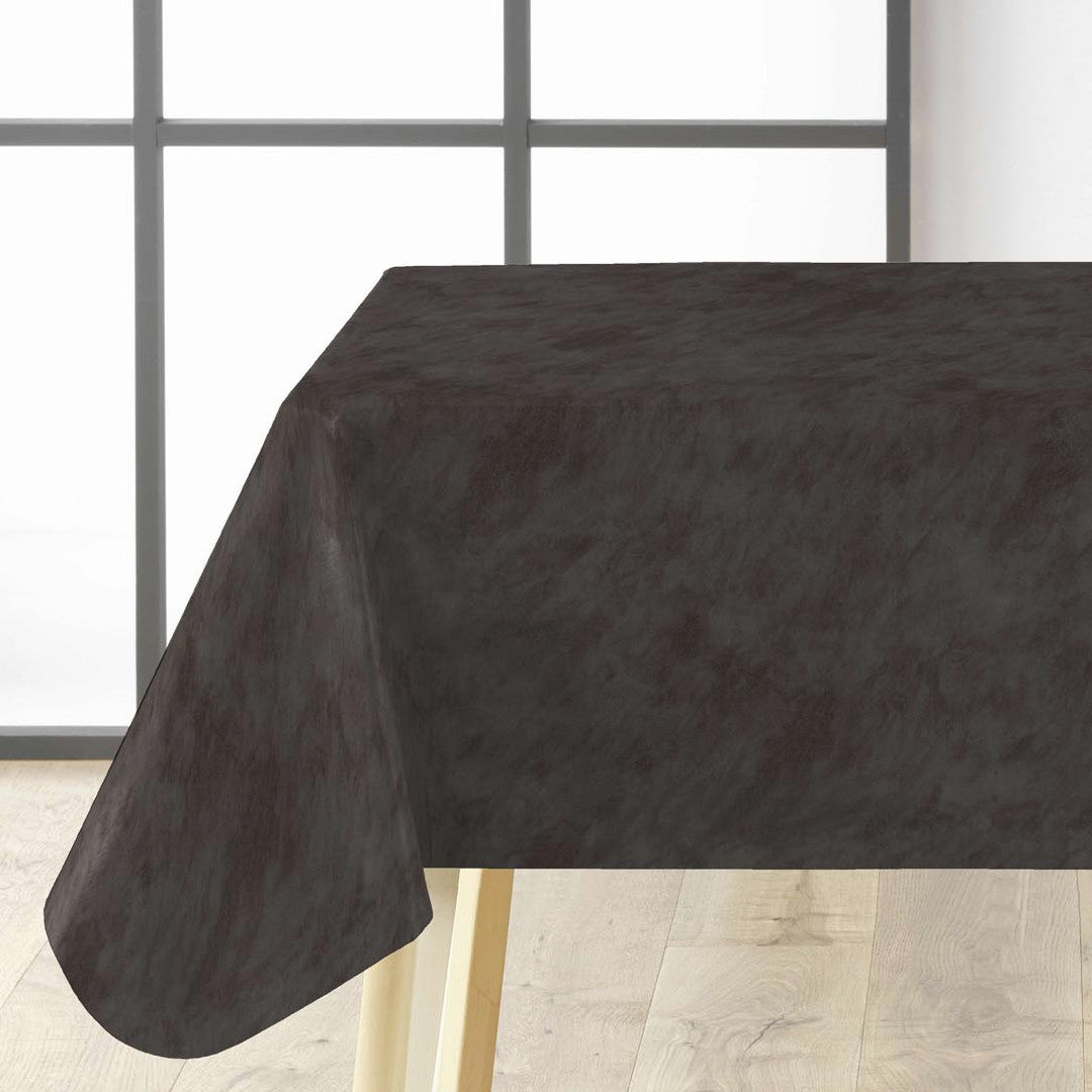 Beton Cire Black - Slät vaxduk i svart och grått, hörn