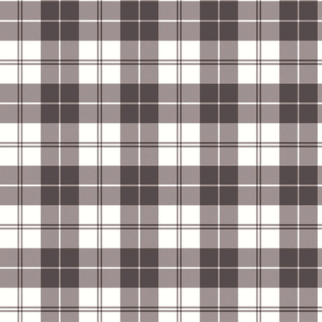 Brent Brun/grå – Rutig vaxduk med klassisk charm och mysfaktor, mönster
