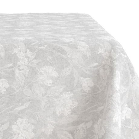 Carducho Flor – textilvaxduk med blommor i diskret look, närbild