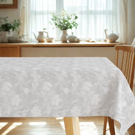 Carducho Flor – textilvaxduk med blommor i diskret look, miljö