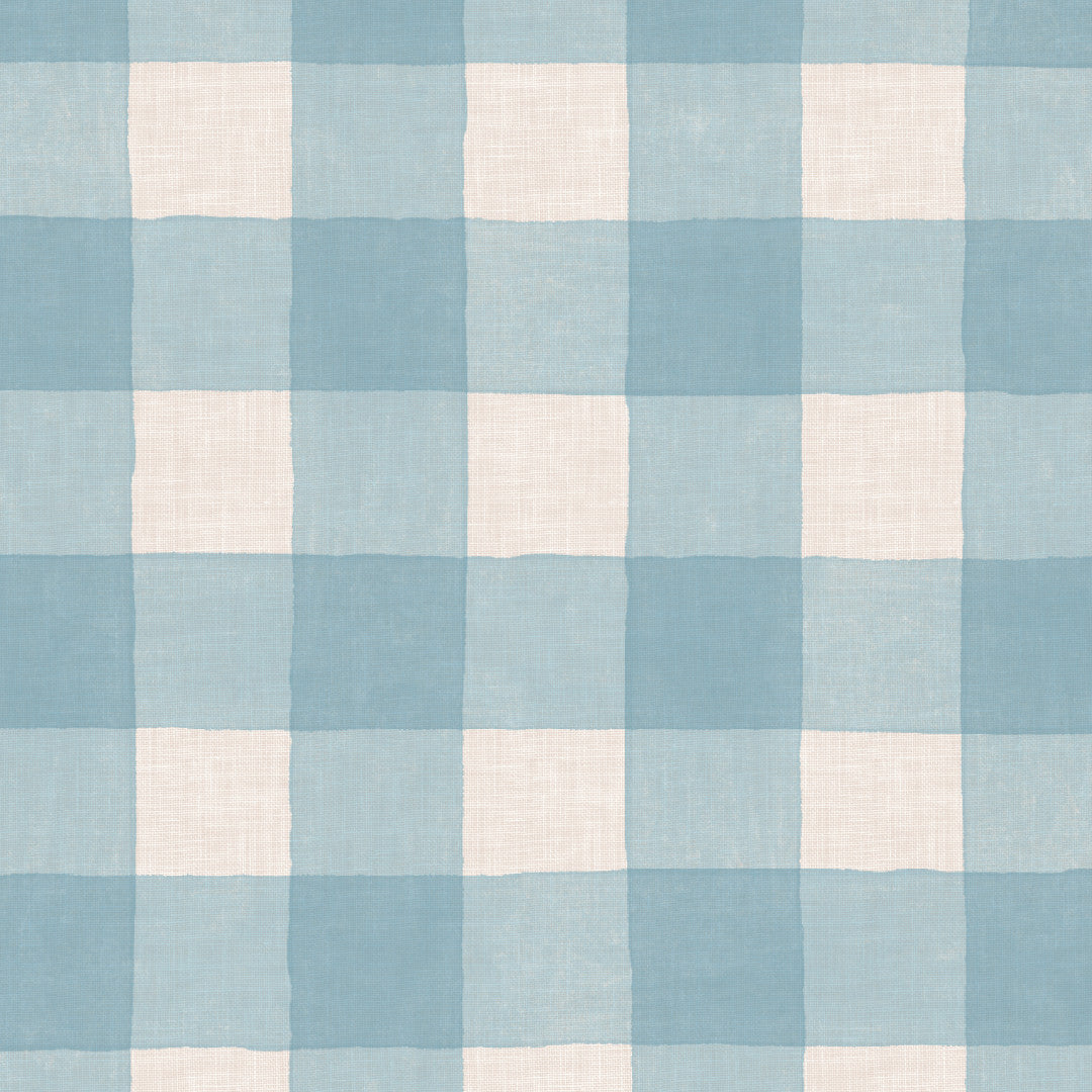 Careaux Blue – Extra kraftig vaxduk med klassiska blå rutor, mönster