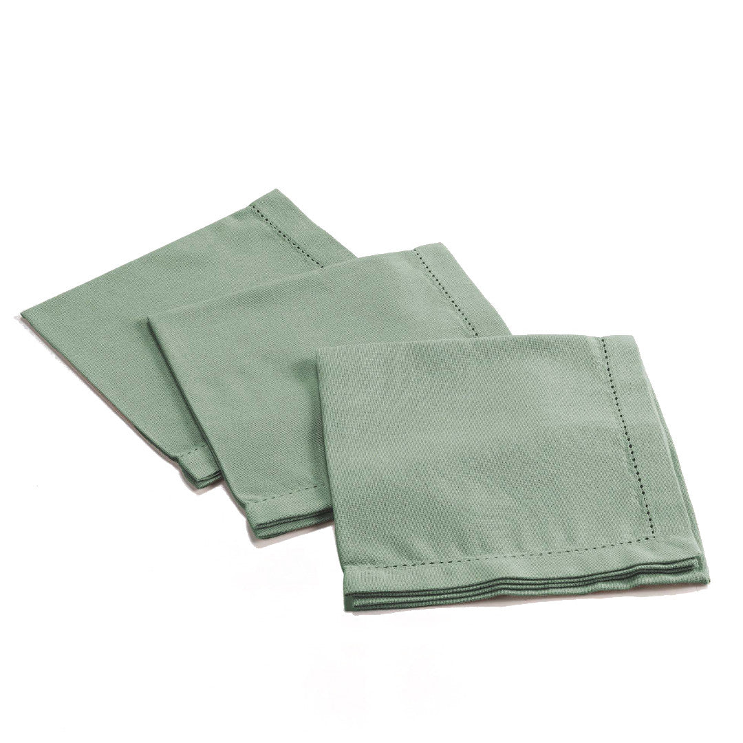 Charline Cèdre – Bomullsservetter 40 x 40 cm (3-pack)
