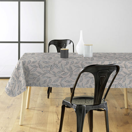 Evora Naturel - Vaxduk med botaniskt lövmönster, miljö