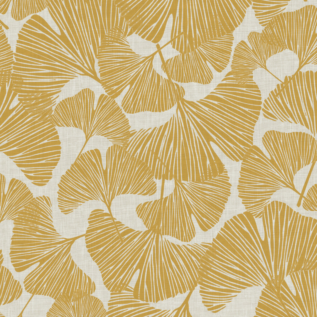 Ginkgo Honey – Extra kraftig vaxduk med textillook, mönster 1
