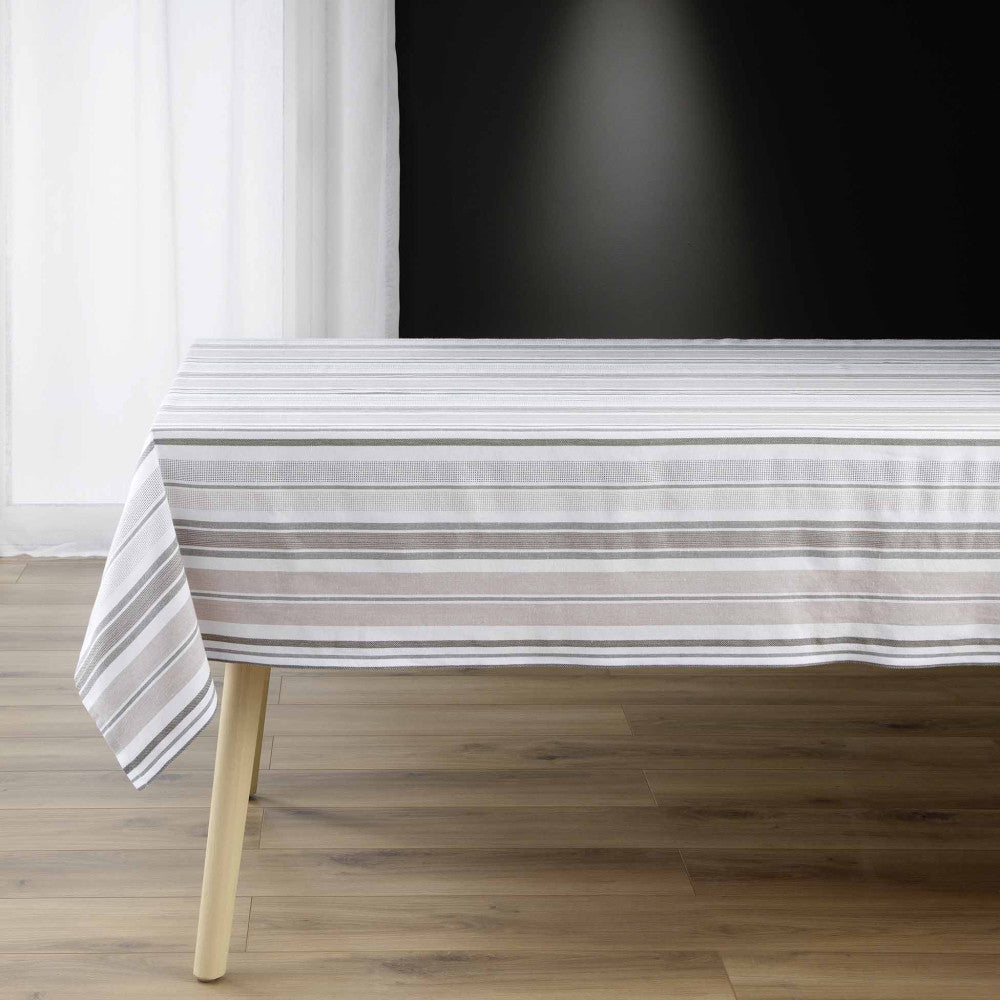 Melina 140 x 240 cm, rektangulär duk i återvunnen bomull