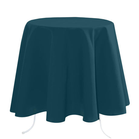 Nelson, rund tygduk Ø 180, Blågrön