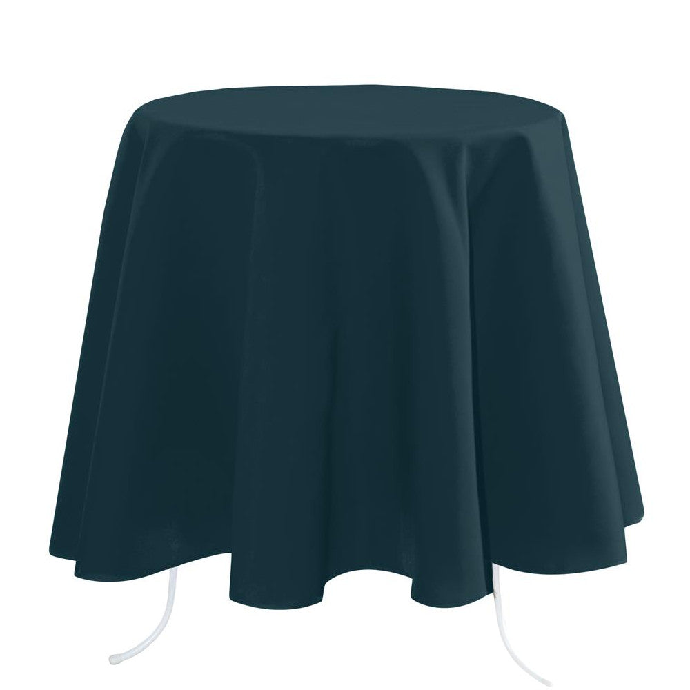 Nelson – enfärgad rund tygduk Ø 180 cm, Koboltblå