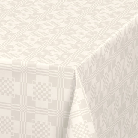 Nordfavn Adamascado Positivo Offwhite – Vaxduk med klassiskt mönster, hörn