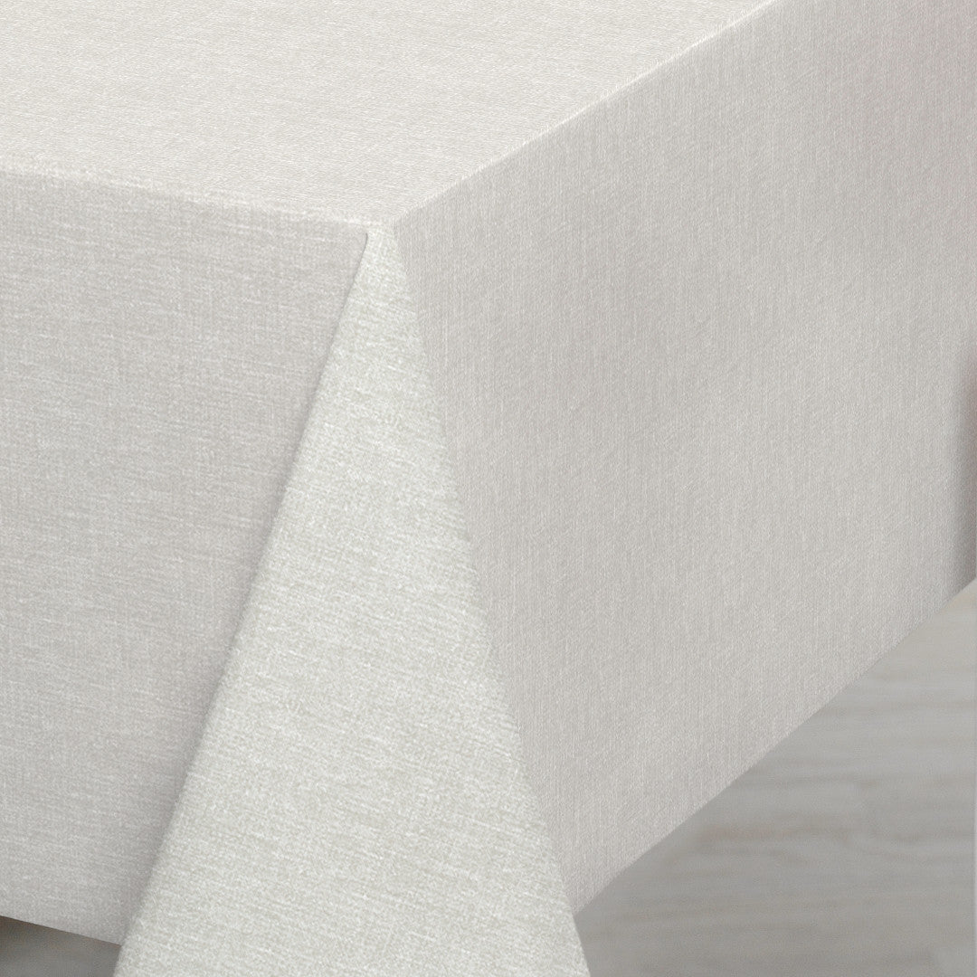 Nordfavn Fine Texture Snow – Lätt präglad vaxduk med fint linnelook miljö