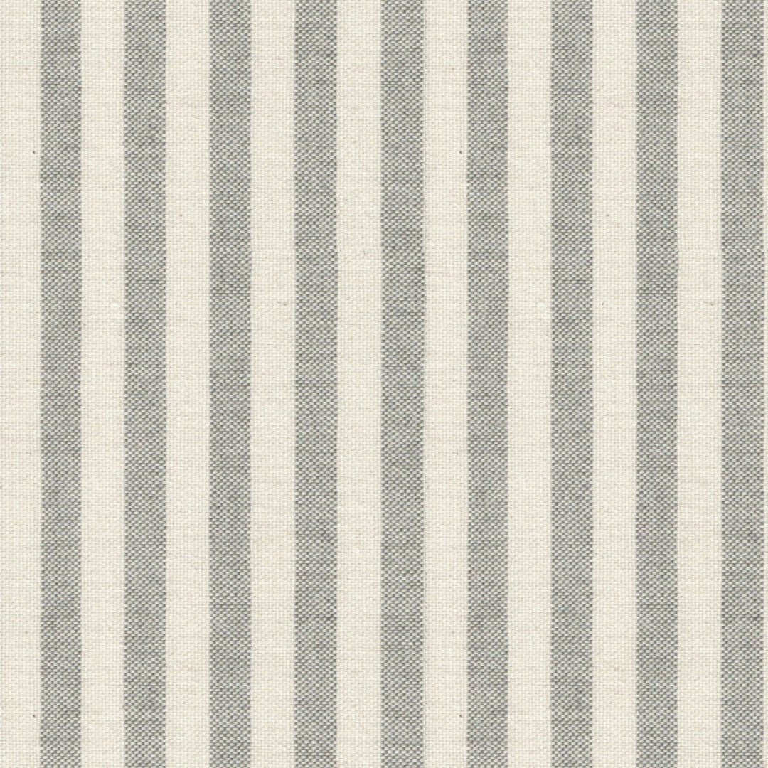 Nordfavn Ibiza Duvgrå – Textilvaxduk med tvärrandigt mönster i linnelook