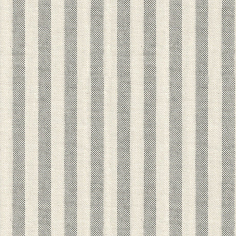 Nordfavn Ibiza Duvgrå – Textilvaxduk med tvärrandigt mönster i linnelook