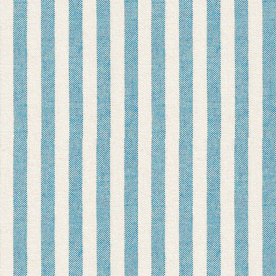 Nordfavn Ibiza Dämpad Blå – Textilvaxduk med tvärrandigt mönster och linnelook