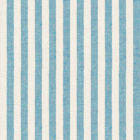 Nordfavn Ibiza Dämpad Blå – Textilvaxduk med tvärrandigt mönster och linnelook