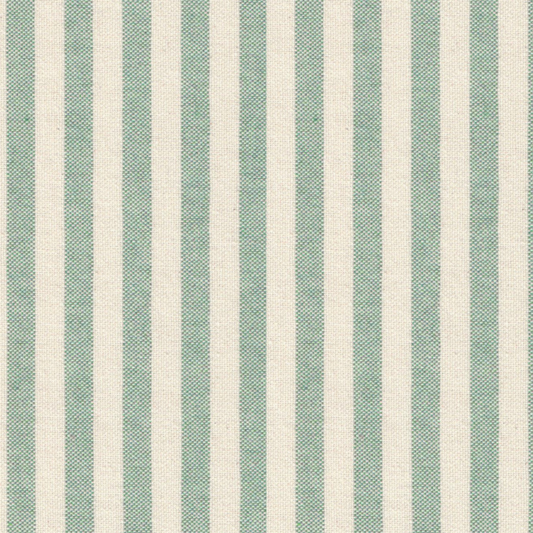 Nordfavn Ibiza Dämpad Grön – Textilvaxduk med tvärrandigt mönster och linnelook