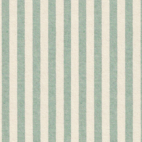 Nordfavn Ibiza Dämpad Grön – Textilvaxduk med tvärrandigt mönster och linnelook