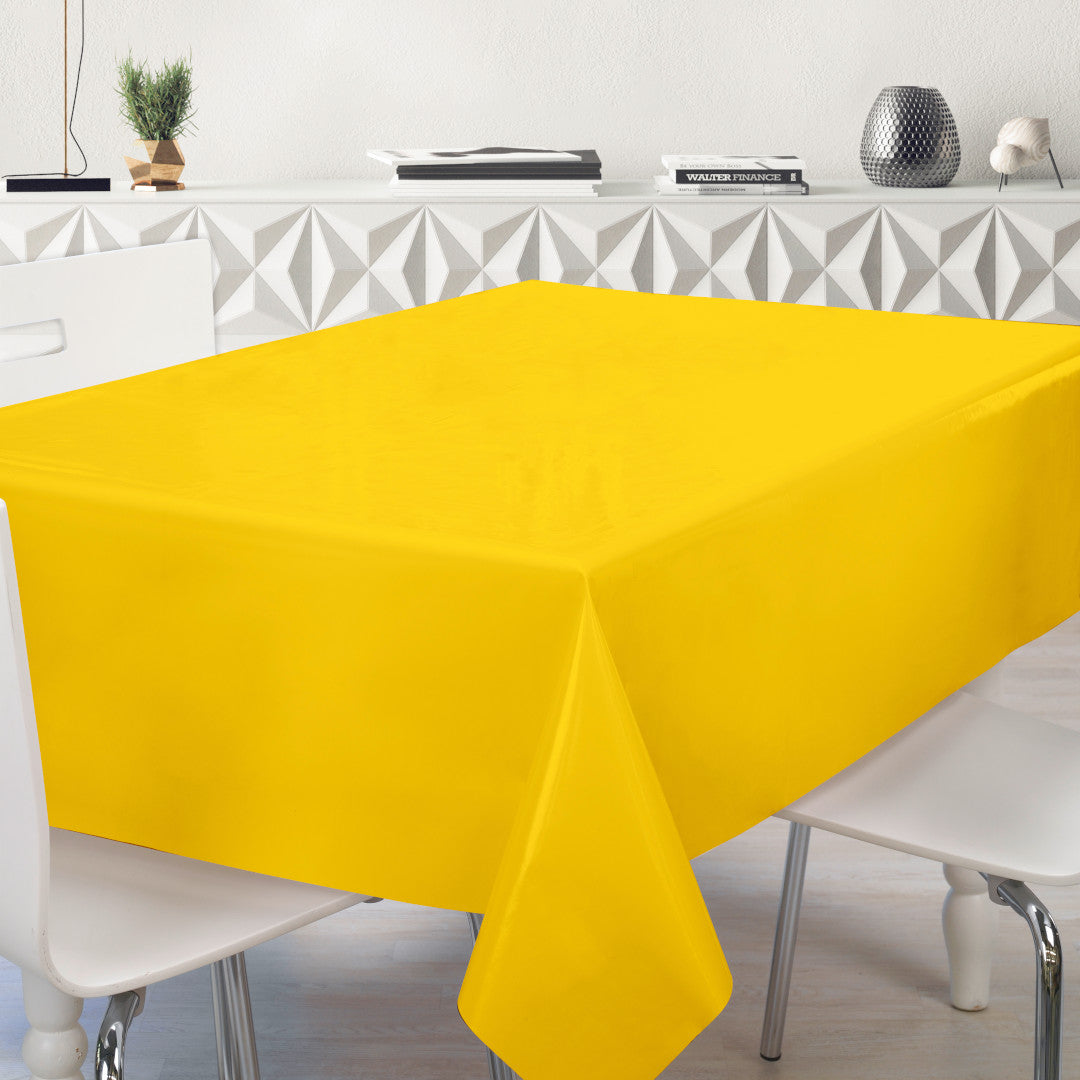Nordfavn Uni Empire Gul - Enfärgad halvblank vaxduk, miljö
