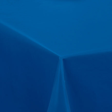 Nordfavn Uni Hav Blå - Enfärgad halvblank vaxduk, hörn
