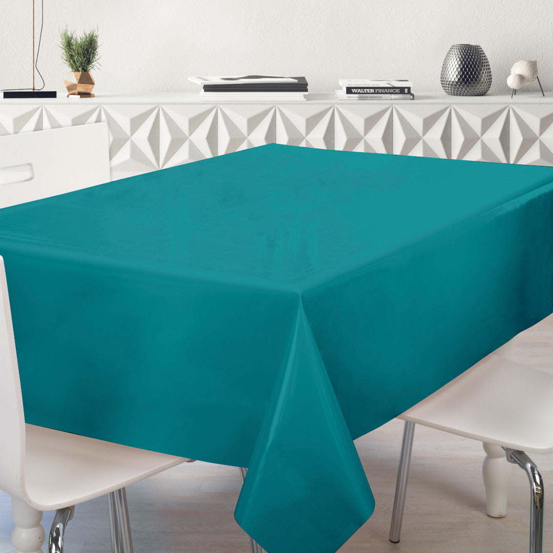 Nordfavn Uni Canard Blå - Enfärgad halvblank vaxduk, miljö