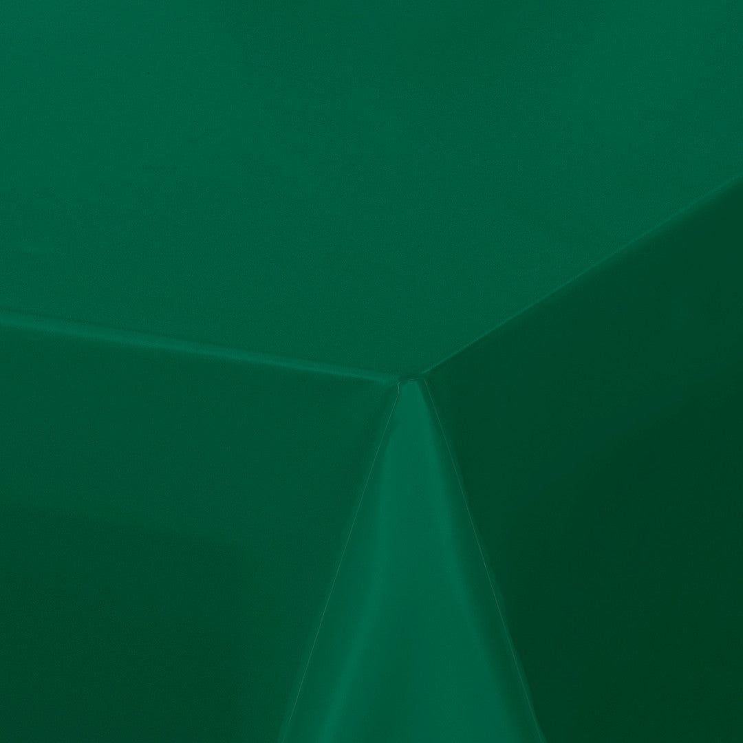 Nordfavn Uni Mörkgrön - Enfärgad halvblank vaxduk, hörn