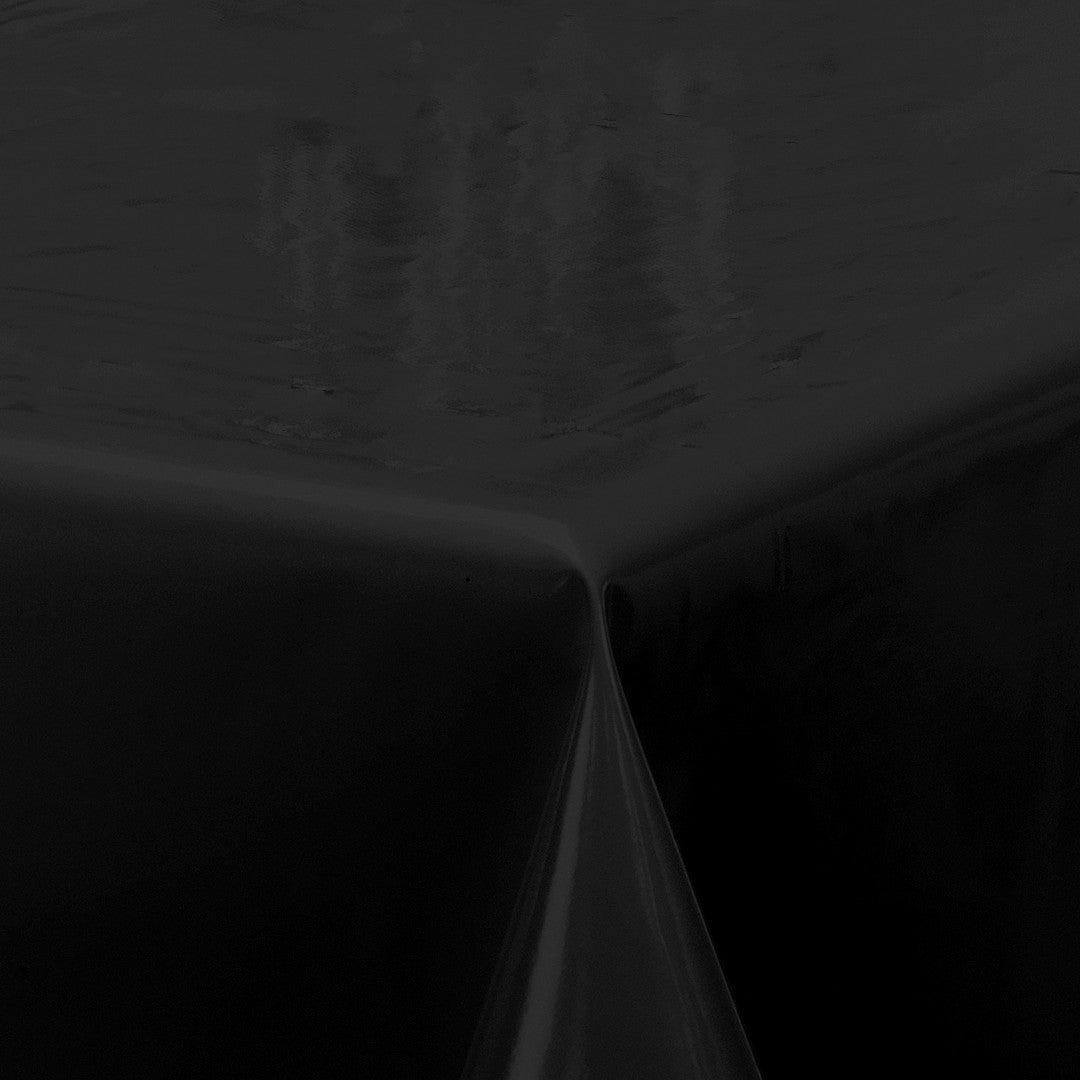 Nordfavn Uni Pirate Black - Enfärgad halvblank vaxduk, hörn