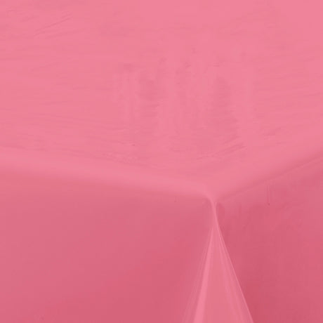 Nordfavn Uni Rose Pink - Enfärgad halvblank vaxduk, hörn