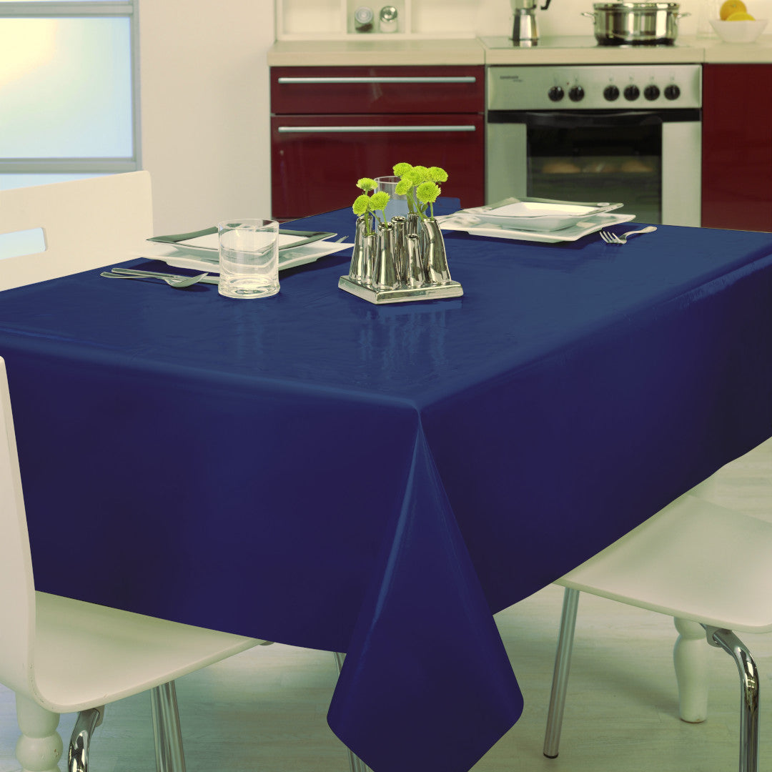 Nordfavn Uni Sailor Blå - Enfärgad halvblank vaxduk, miljö