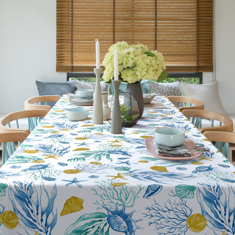 Odeta - Extra kraftig vaxduk med marint mönster, miljö