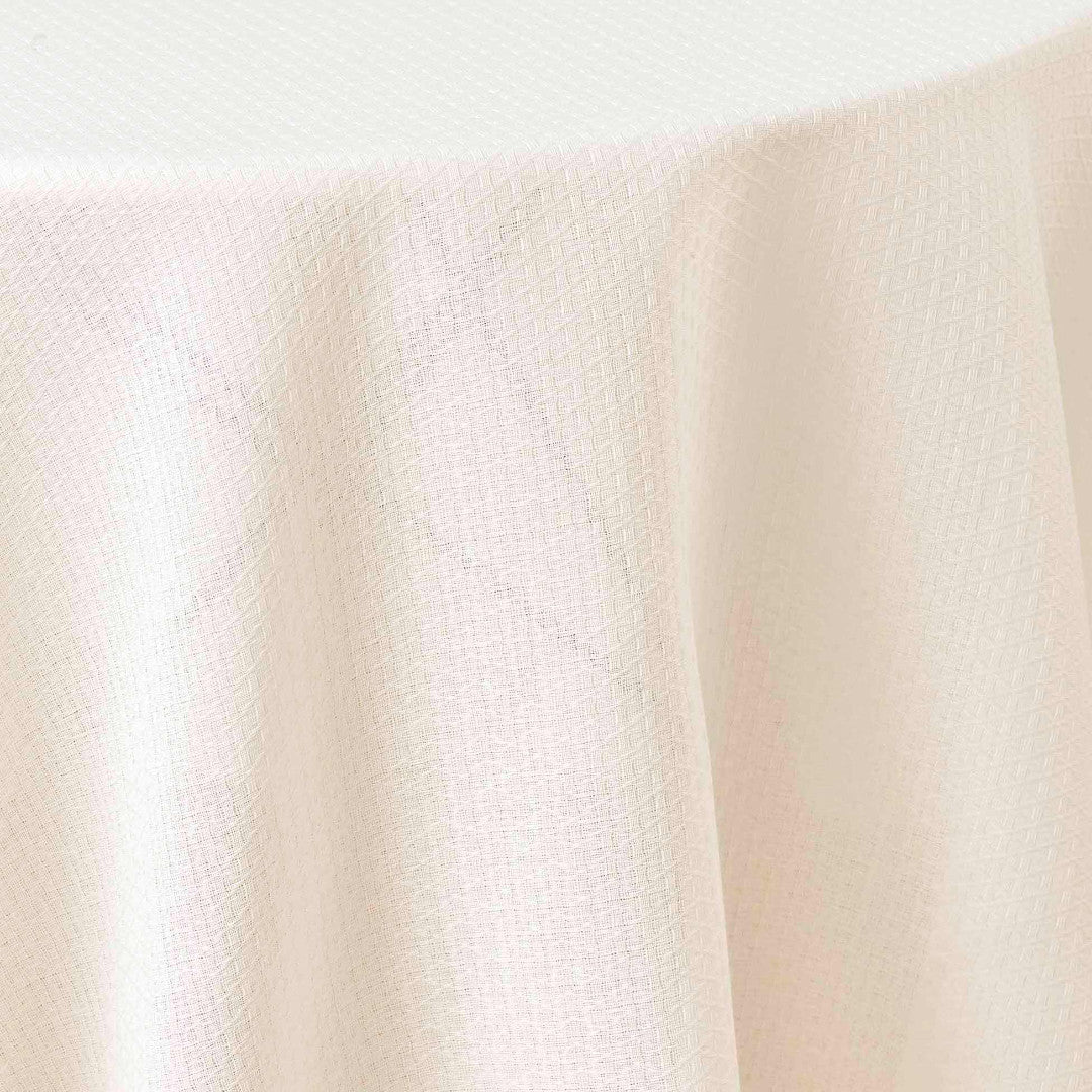 Stella – Rund damastduk Ø 180 cm, närbild