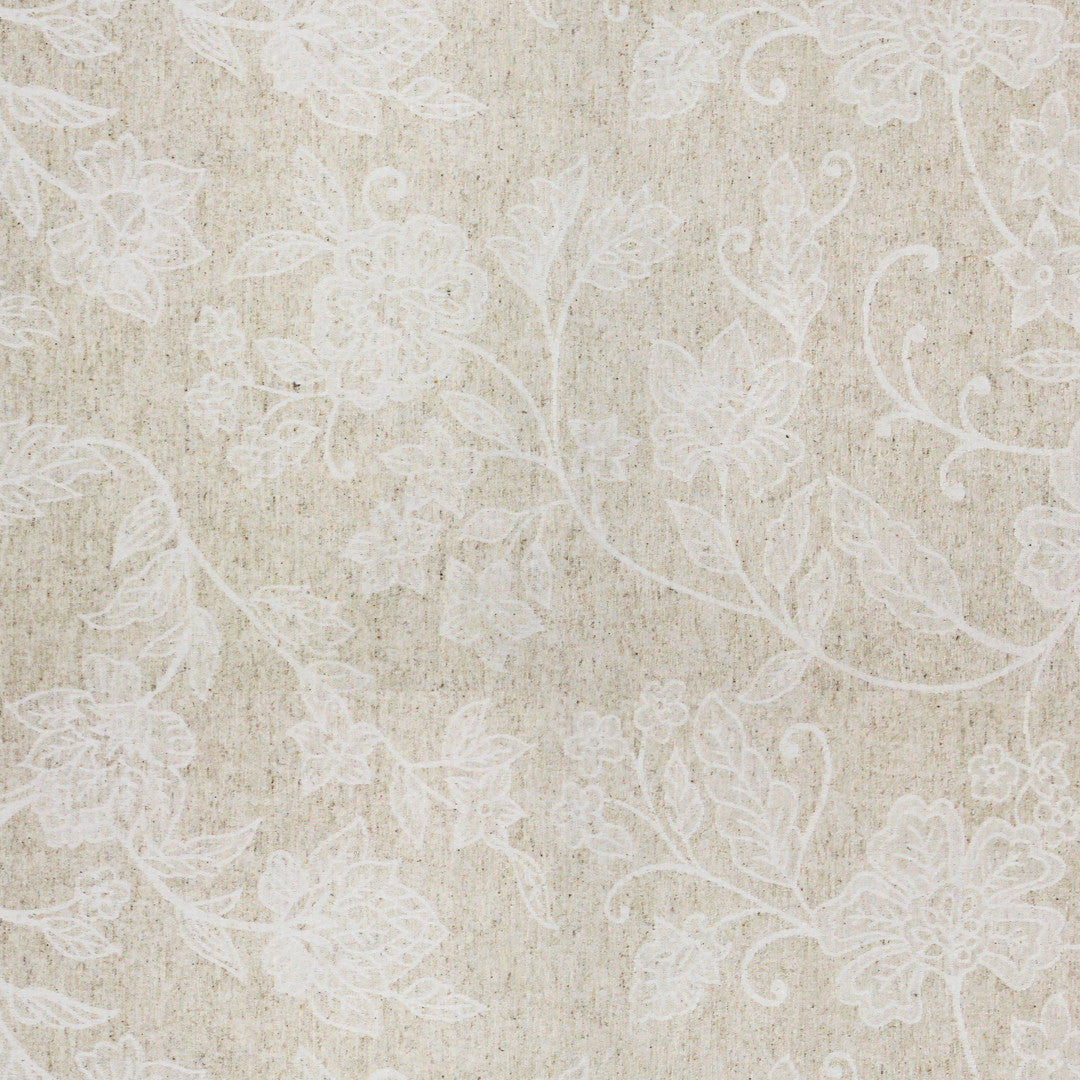 Tamayo Lino – Jacquardvävd textilvaxduk med blomstruktur, 180 cm, mönster