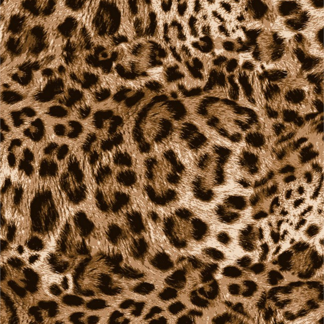 Leopard Luxe Vaxduk – Exotisk dukning med djurprint, mönster