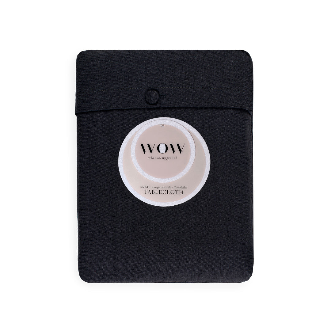 WOW Linneduk, Essence Midnight – 150 x 300 cm, förpackning