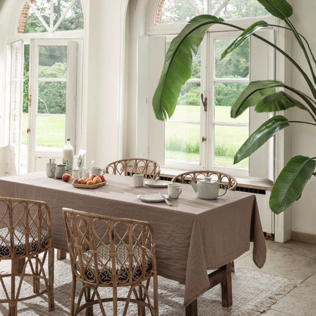 WOW Linneduk, Essence Sable – 180 x 300 cm, miljö 2