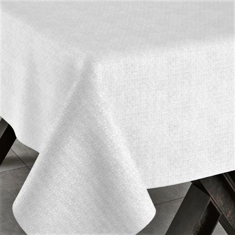 Corbaz Blanco, jacquardvävd textilvaxduk, 180 cm bred