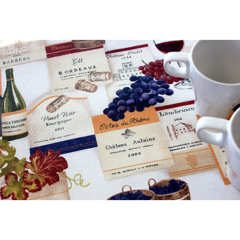 Lautrec - Vin-glädje, textilvaxduken för vinälskaren