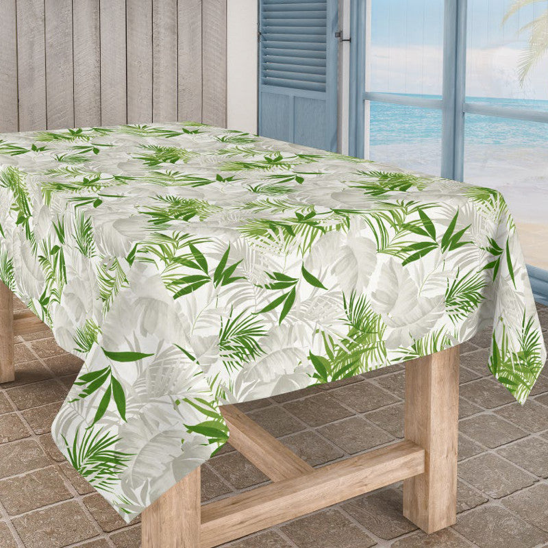 Martini - Textilvaxduk med ormbunkar och blad