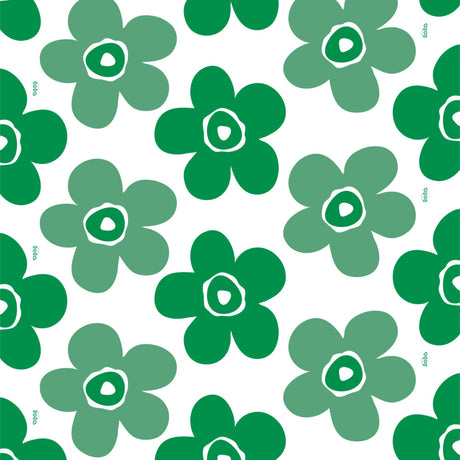 Lola vaxduk - Big Flower Apple närbild