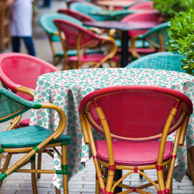 Primrose Waterfall - Vaxduk med små söta blommor miljöbild