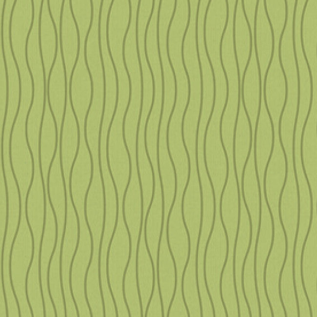 Billy vaxduk Waves lime, 140 cm bred