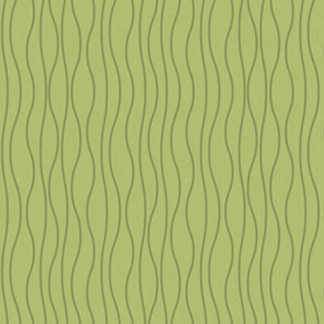 Billy vaxduk Waves lime, 140 cm bred