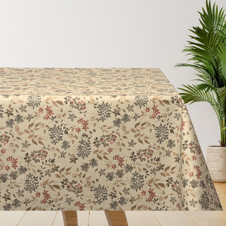 Bina Natur - Textilvaxduk med glidskydd