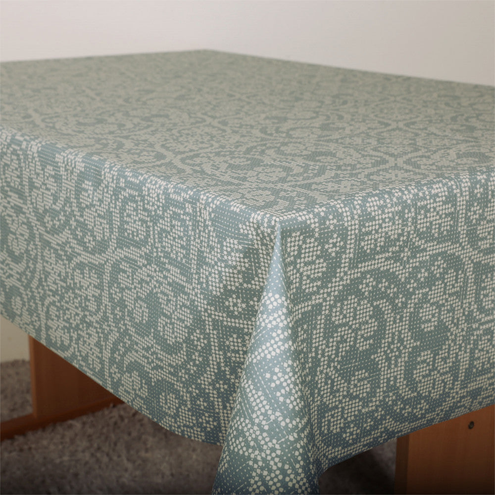 Boheme Blue - Textilvaxduk 140 cm