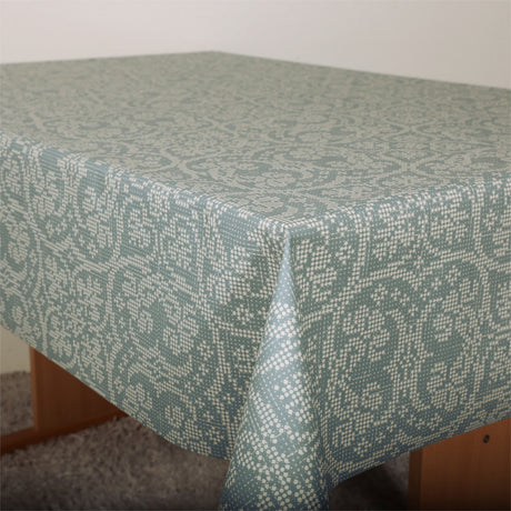 Boheme Blue - Textilvaxduk 140 cm