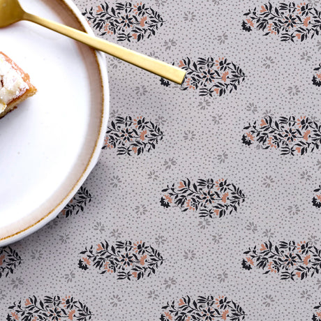 Södahl Boheme Grey, akrylatbelagd textilduk med glidskydd