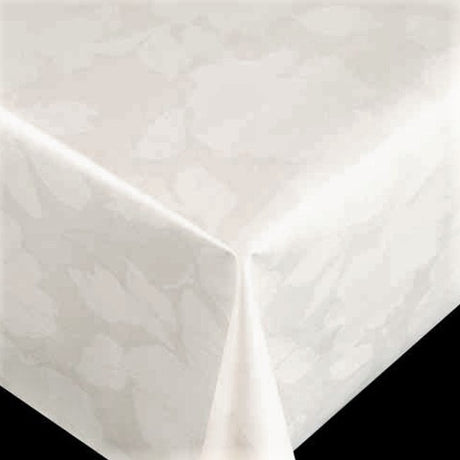 Bouquet, vaxduk med vita blommor