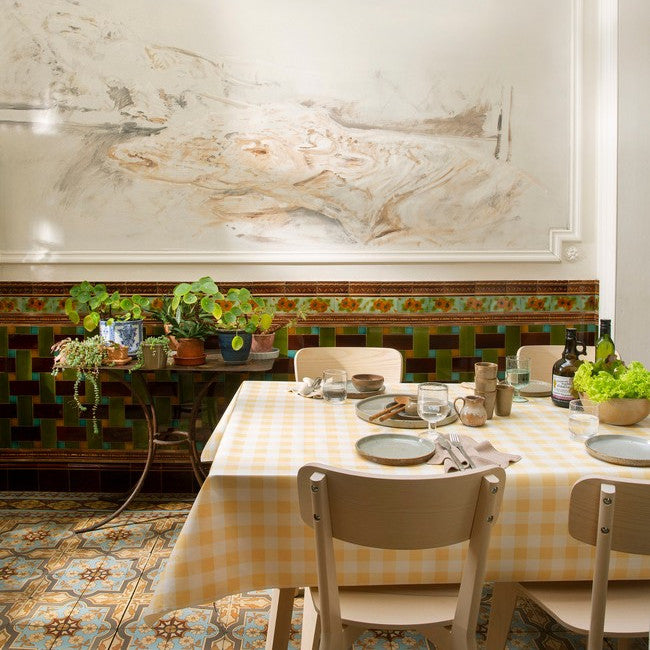 Miljöbild Lolarutig vaxduk - Chiwy Buttermilk