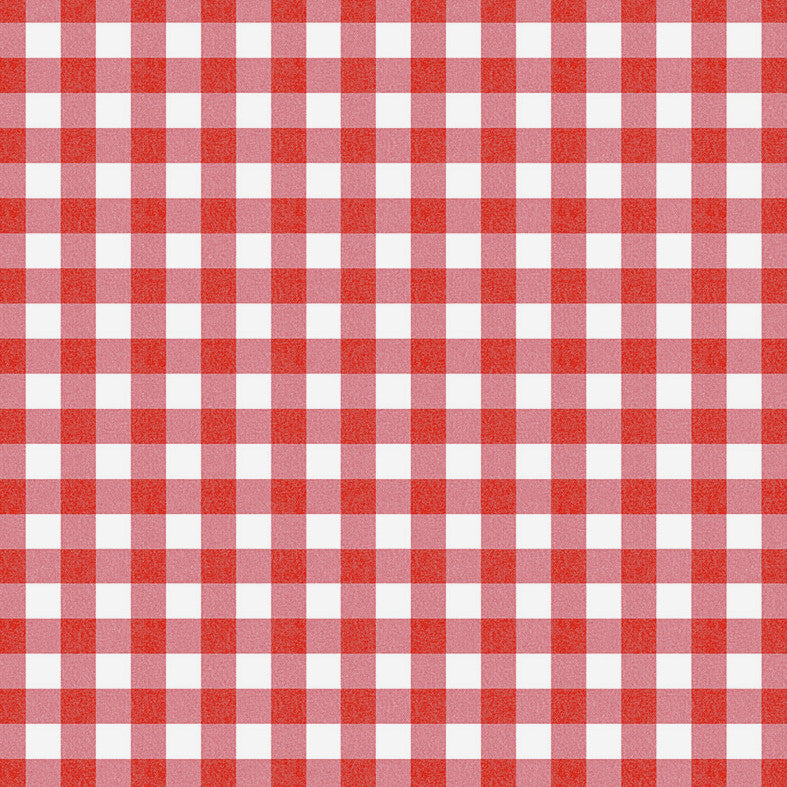 Lola rutig vaxduk - Chiwy Tomato Red