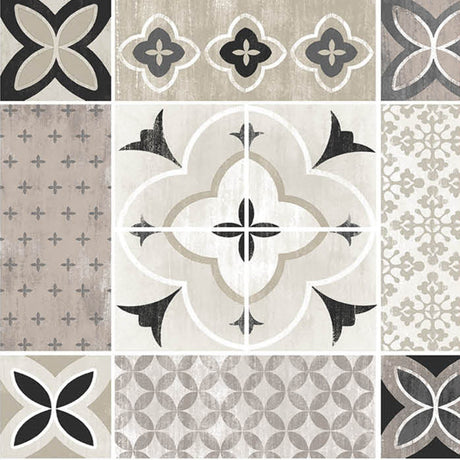 Ciment Lin nature, Laura Lancelle textilvaxduk med teflon, 155 cm bred