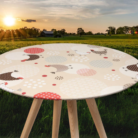 Cocotine Textilia - Rund vaxduk med resår