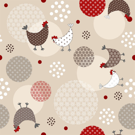 Cocotine Textilia - Rund vaxduk med resår